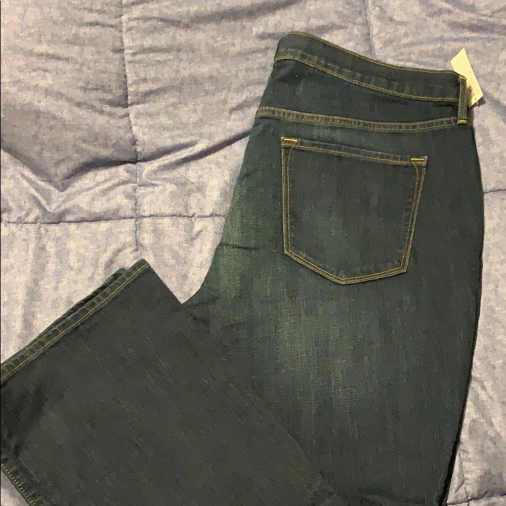 Old Navy Curvy Boot-cut jeans